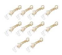 CTIRCHIU 10pcs Car Perfume Pendant Hanging Aromatherapy Diffuse Bottle Refillable Perfume Bottle Pendant for Car Accessories Women for Air Freshener