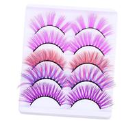 CTIRCHIU 10pcs Eyelashes Cat Eye Lashes Russian Strip Lash Diy False Extension Supplies