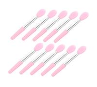 CTIRCHIU 10Pcs Silicone Lip Brush Makeup Tool for Eyeshadow Lip Makeup Portable and Lightweight Applicators for Eyeshadow for Women