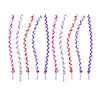 CTIRCHIU 12pcs Hair Braiding Clips for Teen Purple Clay Material Hair Styling Tool with Hold Bangs and Braiding Function