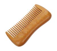 CTIRCHIU 1Pc Creative Static Massage Comb Natural Boxwood Hair Styling Tool for Women Dense Tooth Design for Scalp Health and Comfort Unique Chic Retro