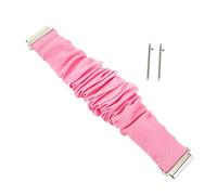 CTIRCHIU 1Pc Leopard Print Watchband for Watch Active Comfortable Scrunchie Style Replacement Strap Soft Material Stylish Design Fit for Wrists