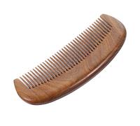 CTIRCHIU 1pc Retro Verawood Massage Comb for Scalp Relaxation Natural Hair Tool Carved Design Reduces Breakage Improves Texture for Home Travel