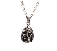 CTIRCHIU 1Pc Vintage Water Drop Ashes Pendant Chain Memorial Wishing Locket for Cremation Jewelry Durable Design for Hair Flowers Essential Oils Elegant Keepsake