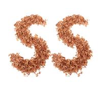 CTIRCHIU 2 Bags Natural Cedar Chips for Cigar Humidors, Multiuse Cedar Shavings with Optimal Humidity Control, 50g Each, for Cigar Storage Solutions and Home Use