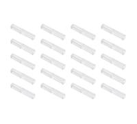 CTIRCHIU 20 Pcs Plastic Pen Case Gift Box for Back to School | Single Pen Storage, Plastic Shell with Fixed Plate Ring Design, Business Gift Display