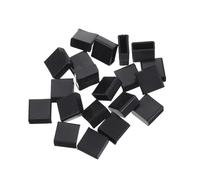 CTIRCHIU 20 Pcs Silicone USB Charging Line Plug Dust Protector Caps Stopper Black Data Cable Head Covers to Prevent Dirt and Grime