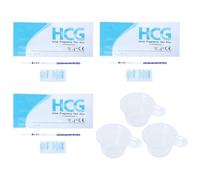 CTIRCHIU 20 Sets Pregnancy Test Strips Early Detection High Precision Plastic Pregnancy Detection Tools with Blue Colour and Convenient to Use Design for Women at Home