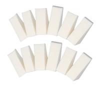CTIRCHIU 20pcs Soft Gradient Nail Art Sponges for Ombre Manicure Gentle Skin-friendly Nail Cosmetic Tools for Stunning Color Fade Effects