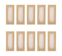 CTIRCHIU 24pcs False Eyelash Case Lash Holder Practical Eyelash Box with Window for Viewing Style Paper Material Trays Included Maintain Shapes Storage