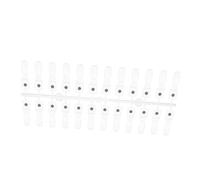 CTIRCHIU 24pcs Nail Chart for Gel Nail Polish Display Removable Magnetic Manicure Practice Board for Salon Beginner Training