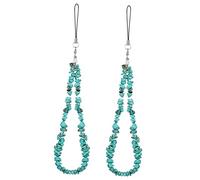 CTIRCHIU 2Pcs Crystal Phone Lanyards Stylish Lost Strap for Keys Handbags Phones Durable Wrist Strings with Unique Design Versatile Accessories for Daily Use