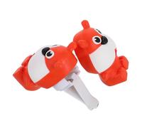 CTIRCHIU 2PCS Cute Animal Car Vent Clips Refillable Air Freshener for Cars Easy Installation Durable Miniature Dog Design