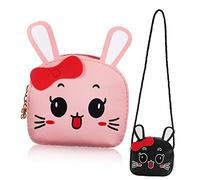 CTIRCHIU 2pcs Ear Decor Bunny Coin Purse for Year Old Girl Girls Bag Rabbit Bag Purse