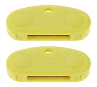 CTIRCHIU 2pcs Ergonomic Labor Saving Key Turner for Elderly and Disabled with Comfortable to Hold and Non-Slip Safety Surface Plastic Key Turning Aid in Kitchen and Bathroom