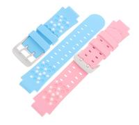 CTIRCHIU 2pcs Replacement Boys and Girls Phone Watchband Silicone Watchband for Safe Comfortable Strap for Boy Girl's Watch