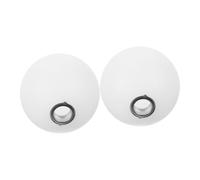 CTIRCHIU 2pcs Replacement Globes for Light Fixture: G9 Acrylic Ball Lamp Shade - Replacement Globe for Ceilings Lights and Table Lamps