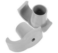 CTIRCHIU 2pcs Rubber Non-Slip Crutch Replacement Tip for Cane and Trekking Pole, Wear-Resistant Foot Pads Providing Greater Balance and Stability, for Hiking and Daily Walking