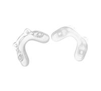 CTIRCHIU 2pcs Silicone Eyeglass Nose Pads for Comfortable Anti-Slip Bridge Replacement Soft Integrated Design Secure Fit for Active Glasses Accessories