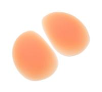 CTIRCHIU 2pcs Silicone Hip Pads for Women Lift Enhancers Removable Inserts Shapewear Cushion for Buttocks Light Brown