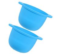 CTIRCHIU 2Pcs Silicone Wax Warmer Liners Reusable Wax Pot Replacement for Hair Removal for All Skin Types Comfortable Use and Multifunctional Waxing Supplies