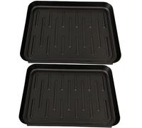 CTIRCHIU 2pcs Versatile Shoe Tray for Indoor and Outdoor Use Multi-purpose Boot Drying Mat for Plant Pots Car Storage and Pet Feeding Easy to Clean