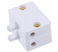 CTIRCHIU 2pcs Wardrobe Light Off Switch Cabinet Door Electrical Light Control Compact Mechanical Button Switch for Closet Pantry Cupboard Installation