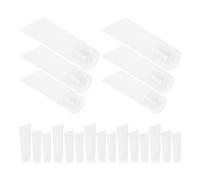CTIRCHIU 30pcs Refillable Frosted Pe Soft Tubes with Flip Cap Design, Travel Plastic Tube Bottles for Toothpaste, Shampoo, Lotion, for Home and Travel, Available in 20ml, 30ml, 50ml