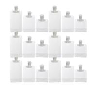 CTIRCHIU 30pcs Travel Toiletries Bag Empty Squeeze Pouches Pet Lightweight Easy Access Stylish Portable Cosmetic Lotion Shower Gel Shampoo Travel Packing Bag for Business Trips