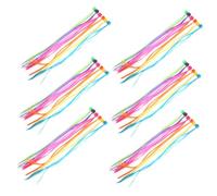 CTIRCHIU 36pcs Rainbow Hair Extensions Clip in Braid for Boys and Girls Teens Hair Decorations for Parties Halloween Role Play Multi Braiding Extension for Girls Random Color