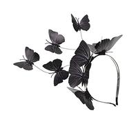 CTIRCHIU 3D Butterfly Headband for Women Decorative Hair Hoop for Parties Festival Costume Accessory Colorful Design for Dancing and Cosplay