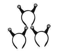 CTIRCHIU 3pcs Funny Antenna Headbands Creative Party Headdress for All Ages Eye- Masquerade Cosplay Accessory Great Photo Prop for Unforgettable Memories