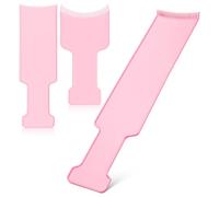 CTIRCHIU 3Pcs Highlighting Combs Balayage Board Unique Design with Rounded Teeth for Dyeing Comfortable Handle Versatile for All Hair Types and Styles