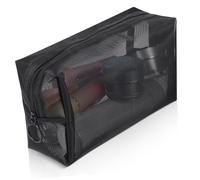 CTIRCHIU 3pcs Mesh Toiletry Bag for Travel Versatile Makeup Organizer Pouch for Women Fine Mesh Design for Easy Visibility for Skincare Electronics and More