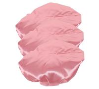 CTIRCHIU 3pcs Shower Caps for Women Stylish Elastic Hair Bonnet for Long Hair Portable and Durable with Loose Straps for Travel and Daily Use