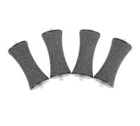 CTIRCHIU 4Pcs Electric Foot File Replacement Rollers for Dead Skin Removal Pedicure Tool Refills Compatible Foot Callus Remover Heads Hard Skin Remover Parts