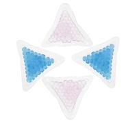 CTIRCHIU 4pcs Reusable Hot Cold Compress Ice Packs Gel Cooling Bags for Injury Relief Flexible Swelling Treatment Packs for Sports and Daily Use Blue Rosy