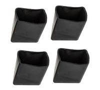 CTIRCHIU 4Pcs Rubber Ladder Foot Covers Non Slip Protective Pads Skid Feet Caps for Step and Folding Ladders Household Floor Protection