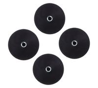 CTIRCHIU 4pcs Rubber Magnet Spotlight Holder Car Roof Equipment Fixed Rubber Coating Magnetic LED Spotlight Base Anti-slip Scratch Protection for Automotive Exterior Accessories