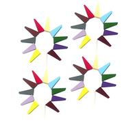 CTIRCHIU 50pcs Triangular Makeup Sponges for Foundation and Concealer for Wet and Dry Use Blending Tools for Creams and Powders Multi-color