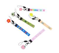 CTIRCHIU 5Pcs Decorative Phone Lanyard Wrist Strap Short Cellphone Hanging Rope Comfortable Tether for Hiking Biking Jogging Hands Use Compatible with Smartphones