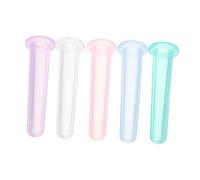 CTIRCHIU 5pcs Professional Silicone Cupping Cups Mini Vacuum Suction Cups for Facial Body Therapy Improve Circulation Easy to Use and Portable Cupping Supplies