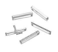 CTIRCHIU 5Pcs Removable Watch Charms Delicate Watchband Accessories for Watch Compatible with Various Bands Fashionable Loops Modern Decorative Rings