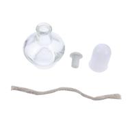 CTIRCHIU 5pcs Thickened Alcohol Lamp Glass Bottle for Labs Heating Bottle for Laboratory Experiment Equipment Use As Labs Alcohol Lamp