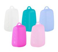 CTIRCHIU 5pcs Toothbrush Covers Caps Toothbrush Head Cover Silicone Protection Portable Design Easy to Store for Home and Hotel Use