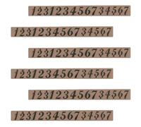 CTIRCHIU 6 Sheets of Removable Paper Tongue Drum Note Stickers Creative Design for Easy Learning and Practicing Ethereal Drum Notes