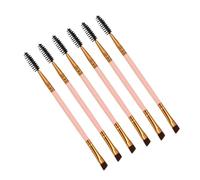 CTIRCHIU 6Pcs Double-ended Eyebrow and Lash Curling Brush Portable Makeup Tools for Eye Brow Grooming and Shed-resistant Gift for Women and Daily Use