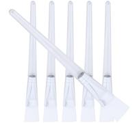 CTIRCHIU 6pcs Facial Mask Applicator Brushes with Nylon Rods for Hands-free Mask Application, Easy to Carry Makeup Tools Suitable for Personal Home and Professional Beauty Salon Use