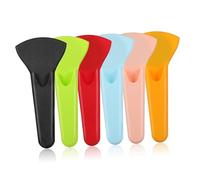 CTIRCHIU 6pcs Magnetic Kitchen Scissor Covers Protective Sheaths with Small Scissor Cases Set for Meat and Household Use in Black, Green, Red, Blue, Pink, Orange
