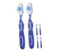 CTIRCHIU 6Pcs Soft Bristle Tiny Toothbrushes for Prisons and Correctional Facilities Safe TPR Toothbrush for Gentle Daily Oral Care in Detention Centers